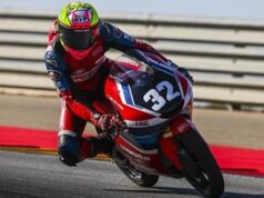 Kiandra Ramadhipa Buru Tiga Besar Klasemen Moto3 Junior 2026 di Misano