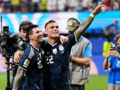 LAUTARO MARTINEZ SAMAI REKOR AGUERO, CATAT GOL KE-41 UNTUK ARGENTINA