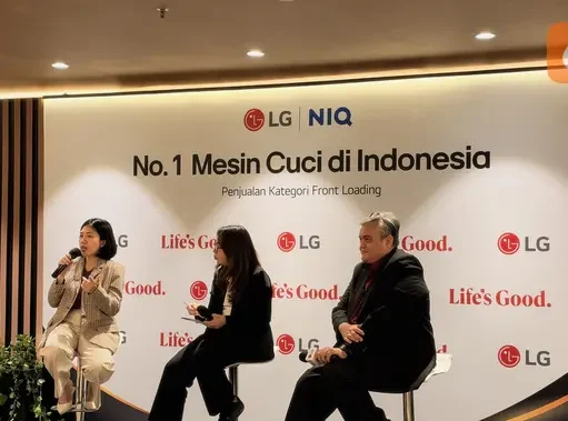 LG Kuasai Pasar Mesin Cuci Front Loading di Indonesia