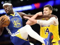 Lakers Hancurkan Warriors 127-105, Kessler Catat Rekor Sempurna 12 dari 12 Tembakan
