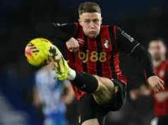 MU dan Liverpool Berduel Sengit Rebut Bek Kiri Bournemouth