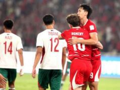 Mitchell Baker Hattrick Gila, Indonesia Hancurkan Bangladesh 6-1