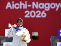 Nurisa Dian Ashrifah Bawa Emas Pertama Panahan Indonesia di Asian Games 2026