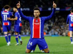 PSG Kokoh di Puncak, Manchester United Terpuruk di Posisi 21