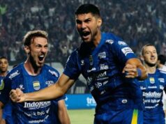 Persib Bandung Menang Tipis 1-0 atas Persik Kediri, Julio Cesar Pecahkan Kebuntuan