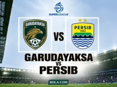 Persib Bandung Menang Tipis 2-1 atas Garudayaksa FC, Naik ke Peringkat Lima