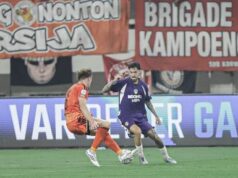 Persita Tangerang Imbang 1-1 Lawan Persija di Babak Pertama