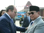 Presabowo Lepas Kepulangan Presiden Mesir El-Sisi di Halim