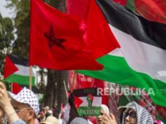 Rakyat Maroko Gelar Aksi Massal Tuntut Putus Hubungan dengan Israel
