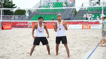 Sofyan/Bintang Tancap Gas, Indonesia Menuju Final Voli Pantai Asian Games 2026