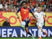 Spanyol Hajar Republik Ceko 3-1, Lamine Yamal, Rodri, dan Merino Cetak Gol