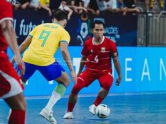 Timnas Futsal Indonesia Tumbang 0-3 dari Brasil di Copa das Nações 2026