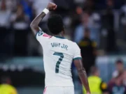 Vinicius Junior Dapat Sanksi 4 Pertandingan Usai Kartu Merah Lawan Villarreal