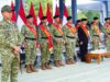 Panglima TNI Tinjau Gladi Bersih Upacara HUT Ke-81 TNI