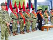 Panglima TNI Tinjau Gladi Bersih Upacara HUT Ke-81 TNI