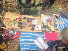 Senjata Api dan Munisi Diamankan dari Kelompok OPM Kodap Sorong Raya dalam Patroli Keamanan Koops TNI Habema di Maybrat