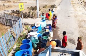 Droping Air Bersih ke 23 Desa, BPBD Sumbawa Juga Antisipasi Kekeringan Panjang