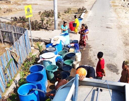 Droping Air Bersih ke 23 Desa, BPBD Sumbawa Juga Antisipasi Kekeringan Panjang