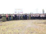 Upacara HUT TNI ke-81 di Yahukimo Berjalan Khidmat di Lapangan Abyu