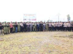 Upacara HUT TNI ke-81 di Yahukimo Berjalan Khidmat di Lapangan Abyu