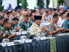 Panglima TNI Hadiri Taklimat Presiden, 800 Pati TNI-Polri Satukan Visi