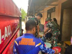 Lanud Sjamsudin Noor Kembali Hadirkan Setetes Kepedulian di Tengah Kekeringan