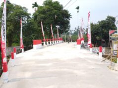 Kodim 1710/Mimika Rampungkan 10 Titik Jembatan Beton Garuda Merah Putih di Kabupaten Mimika