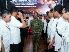 Panglima TNI Hadiri HUT ke-9 Satsiber TNI, Perkuat Ekosistem Siber Nasional