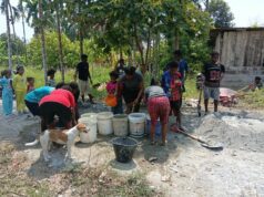 Partisipasi Mama-Mama Papua, Gotong Royong Sukseskan TMMD ke-130