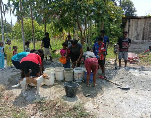 Partisipasi Mama-Mama Papua, Gotong Royong Sukseskan TMMD ke-130