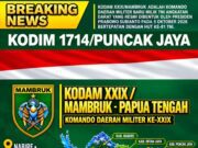 Kodam XXIX/Mambruk Resmi Berdiri di Nabire, Perkuat Pertanahan dan Pengabdian TNI AD di Papua Tengah