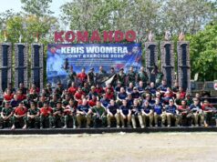 Artileri SMEE Perkuat Keterampilan Prajurit dalam Latgabma Keris Woomera 2026