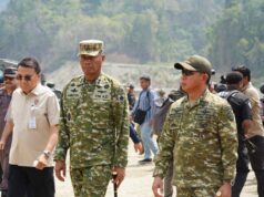 Panglima TNI Tinjau Penertiban Kawasan Hutan di Nabire