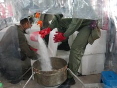 Dukung OMC di Palembang, TNI Semai 5,4 Ton NaCl dan Dry Ice dari Lanud SMH