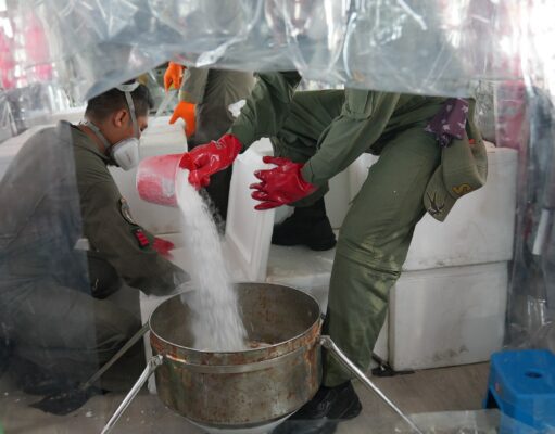 Dukung OMC di Palembang, TNI Semai 5,4 Ton NaCl dan Dry Ice dari Lanud SMH