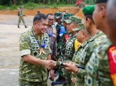 Dari Garis Batas Hingga Medan Latihan, Wapang TNI Pastikan Kesiapan di Nunukan