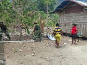 Progres Capai 65 Persen : Pipanisasi TMMD Ke-130 Hadirkan Harapan Air Bersih Kampung Yamboi