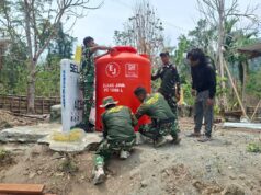 Kerja Keras Satgas TMMD ke-130 Berbuah Nyata, Air Bersih Segera Mengalir ke Rumah Warga Yamboi