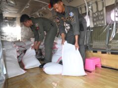 Intensifkan Modifikasi Cuaca di Palembang, Satgas Udara Tabur 10 Ton Bahan Semai