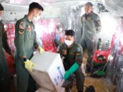 Satgas TNI Kembali Semai 10,8 Ton Bahan Modifikasi Cuaca di Kalimantan