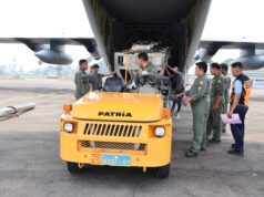Penanggulangan Karhutla di Palembang, Satgas Udara Semai 7,2 Ton Bahan Operasi Modifikasi Cuaca