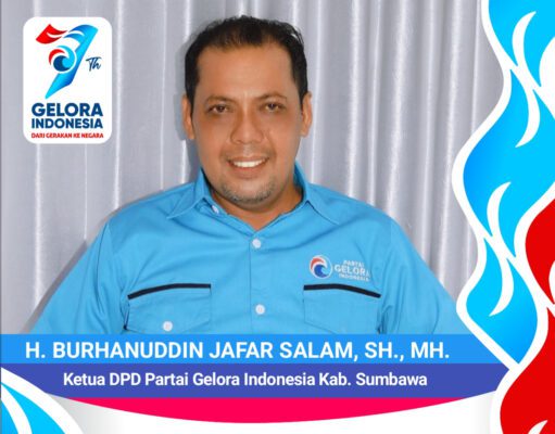 7 Tahun Partai Gelora, Ketua DPD Sumbawa: Kita Terus Bergerak, Melakukan yang Terbaik untuk Tau dan Tana Samawa