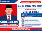 Sudarmajin, Calon Kades Benete Nomor Urut 4 yang Dikenal Aktif Mendukung Kegiatan Pemuda dan Olahraga
