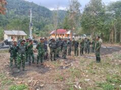 Pastikan Prajurit Tetap Prima, Wadan Satgas TMMD Ke-130 Cek Kesiapan Personel